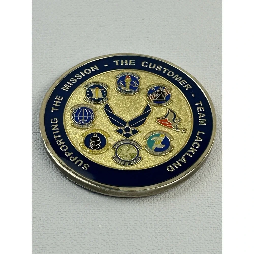 37th Mission Support Group Challenge Coin Presented By The Commander USAF
